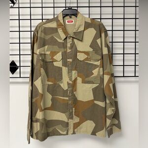 Wrangler Camouflage Shirt Jacket